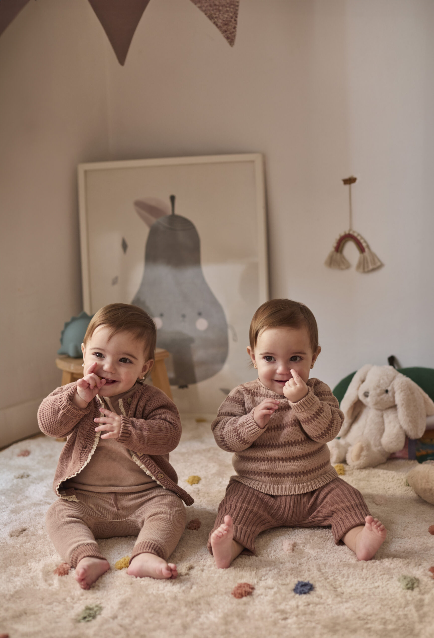 Cardigan tricotat Salma din bumbac organic – Bloom - imagine 4