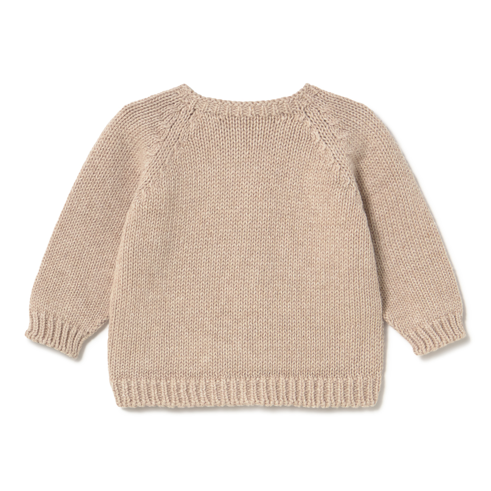 Cardigan tricotat Salma din bumbac organic – Bloom - imagine 2