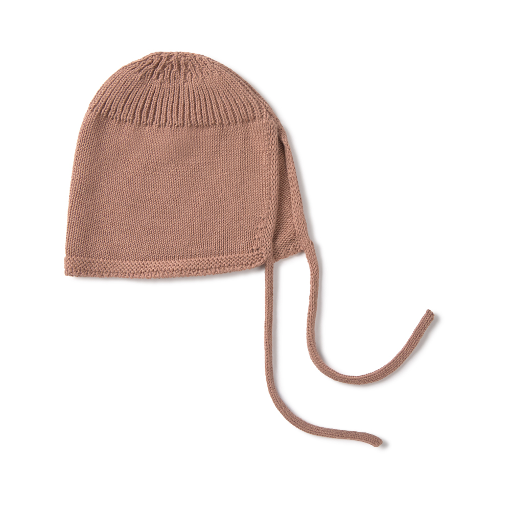 Căciulă tricotată Sophia din bumbac organic – Bloom